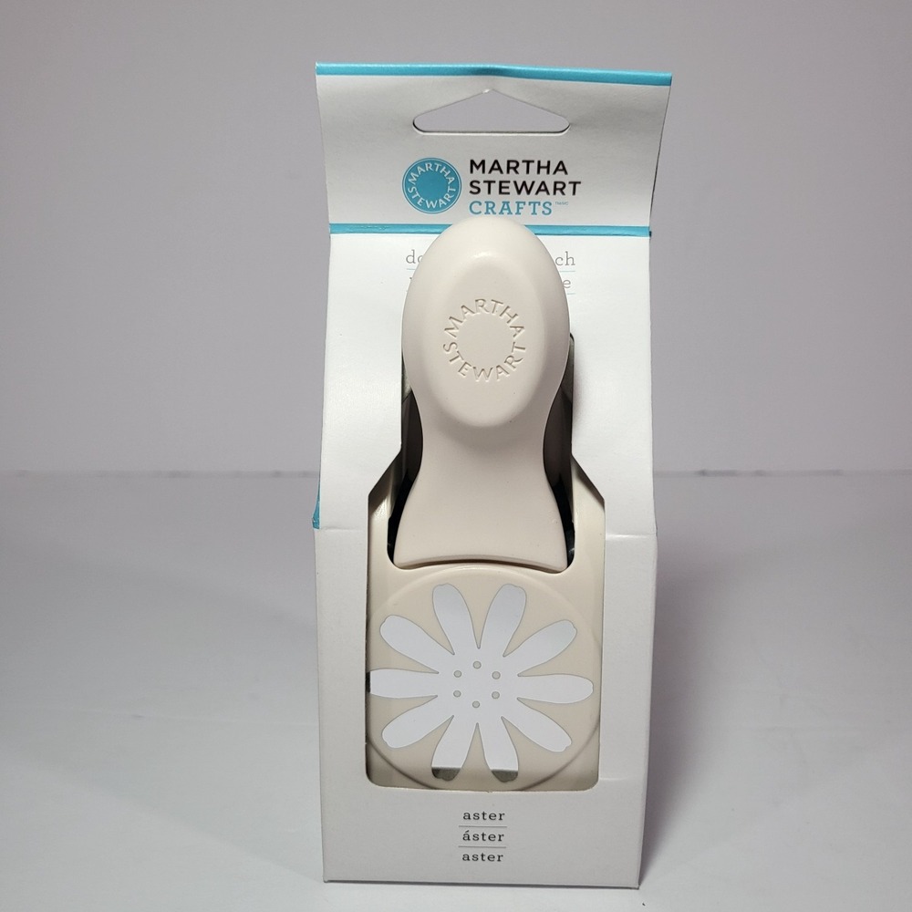 Martha Stewart Crafts Aster Deep Edge‎ Punch Floral Border Tool New 42-70042